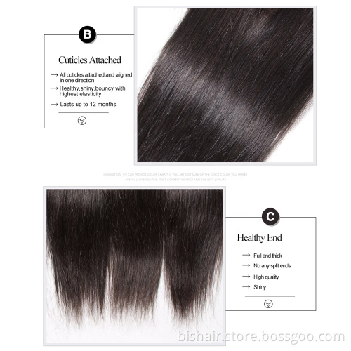 Cuticle Aligned Remy Human Hair Extentions Closure 4x4 Silky Straight Lace Closure 100% Human Hair Extentions